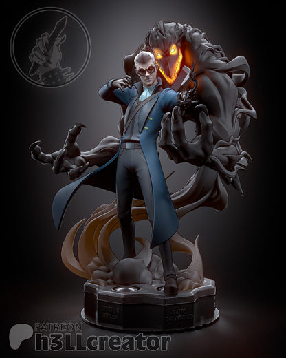 Percival de Rolo The Legend of Vox Machina Figure - resin tabletop miniature front view