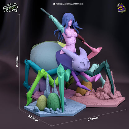 Kumoko and Her Children So'm a Spider Figure - resin miniature view 7