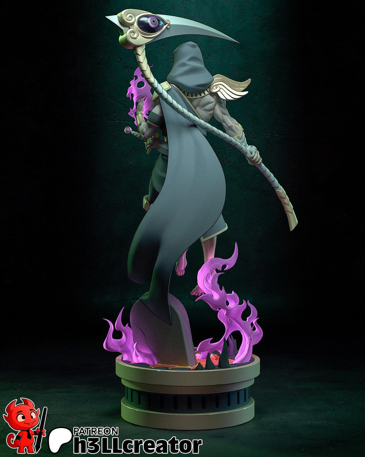 Thanatos Figure - Hades - resin miniature view 6