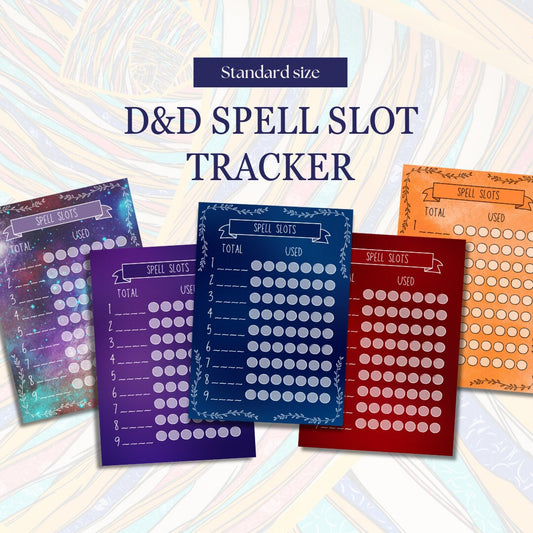 Spell Tracker - digital download preview