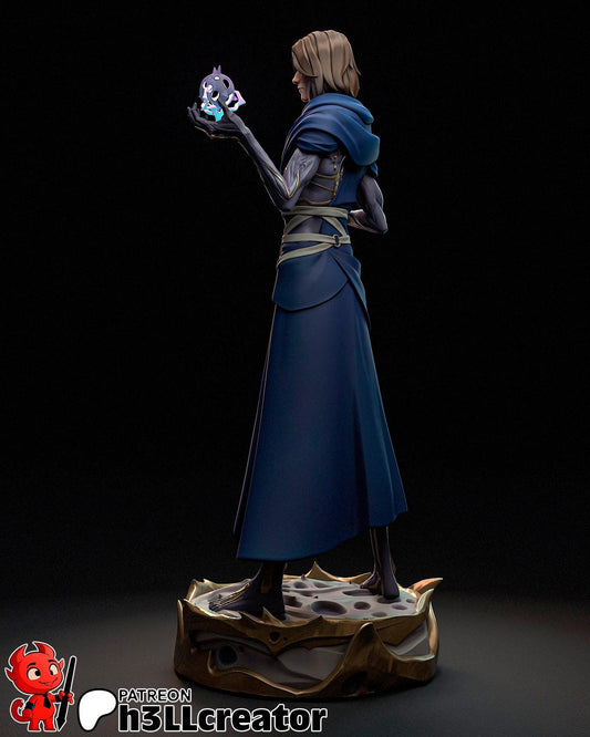 Viktor Figure - Arcane - resin tabletop miniature alternate angle