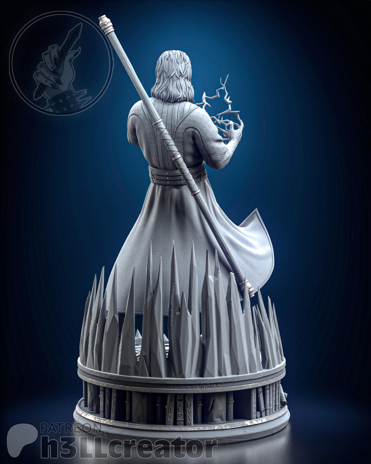 Gale Figure - Baldur's Gate 3 - resin miniature view 6