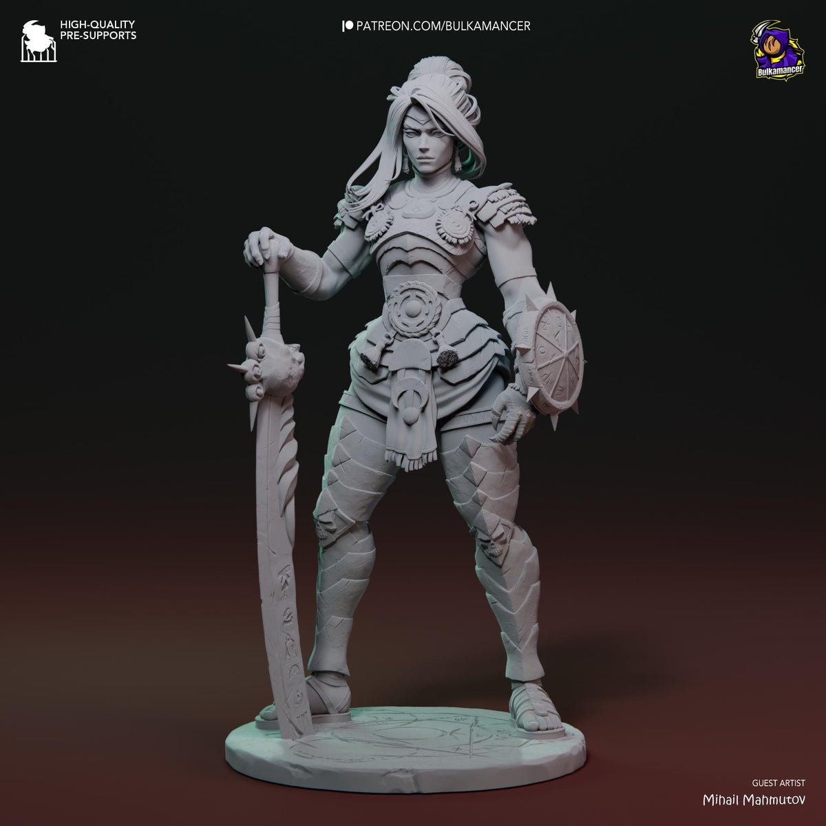 Nemesis Figure - Hades - resin miniature view 5