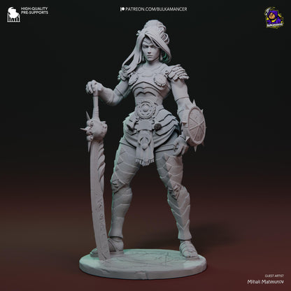 Nemesis Figure - Hades - resin miniature view 5