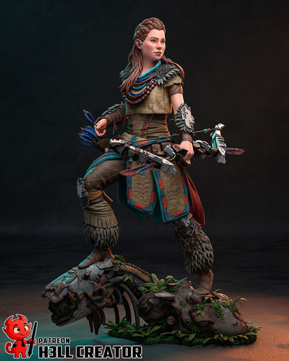Aloy Horizon Zero Dawn Figure - resin miniature view 5