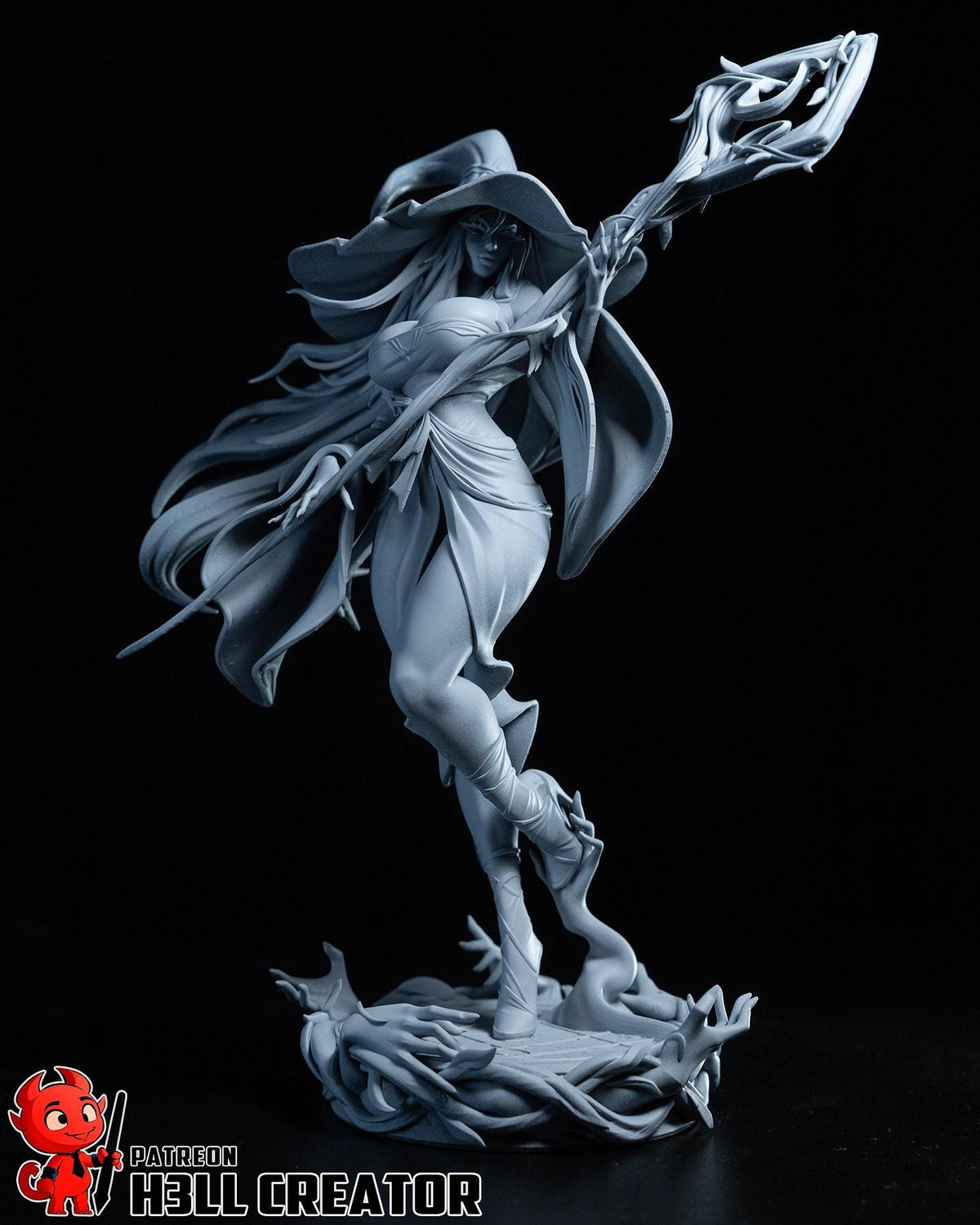 Recluse Figure - Elden Ring Nightreign - resin miniature view 6