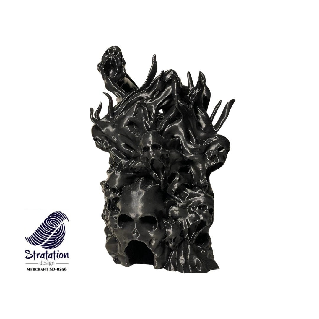 Damned Souls Dice Tower - resin miniature view 9