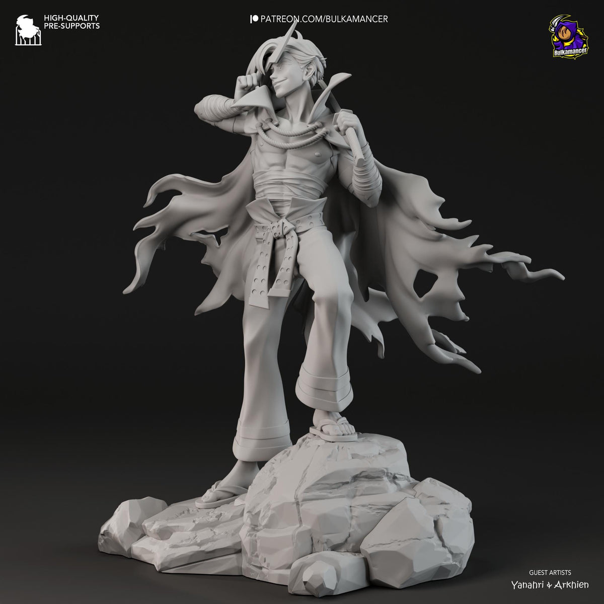 Kamina Gurren Lagann Figure - resin miniature view 5