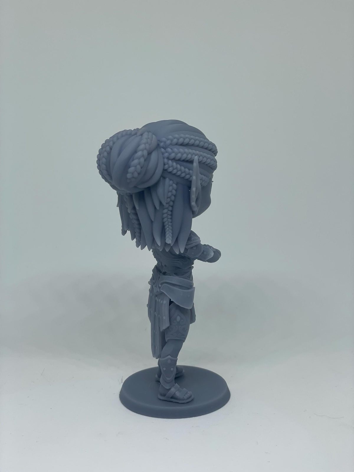 Lae'zel Chibi Figure - Baldur's Gate 3 - resin miniature view 7