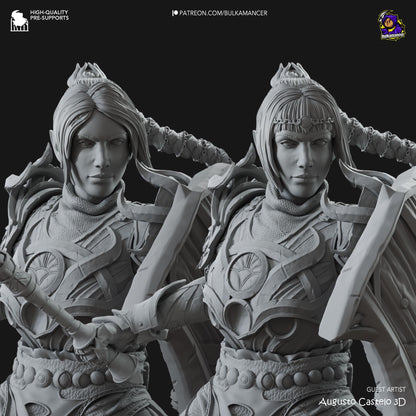 Shadowheart Figure - Baldur's Gate 3 - resin miniature view 6