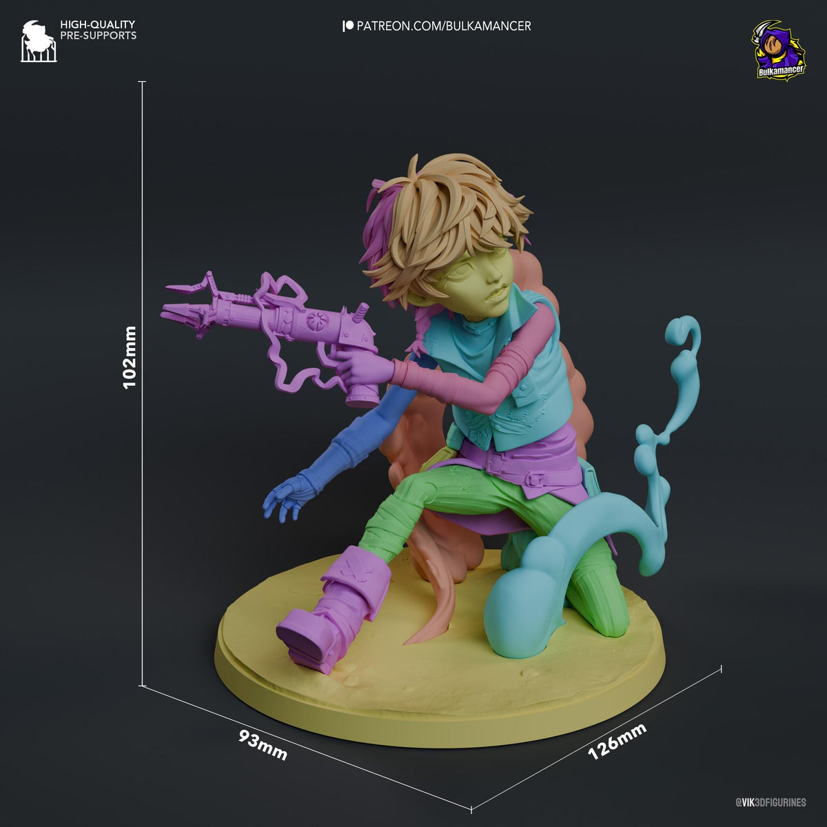 Isha Figure - Arcane - resin miniature view 7