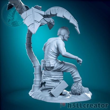 Vaas Figure - resin miniature view 5