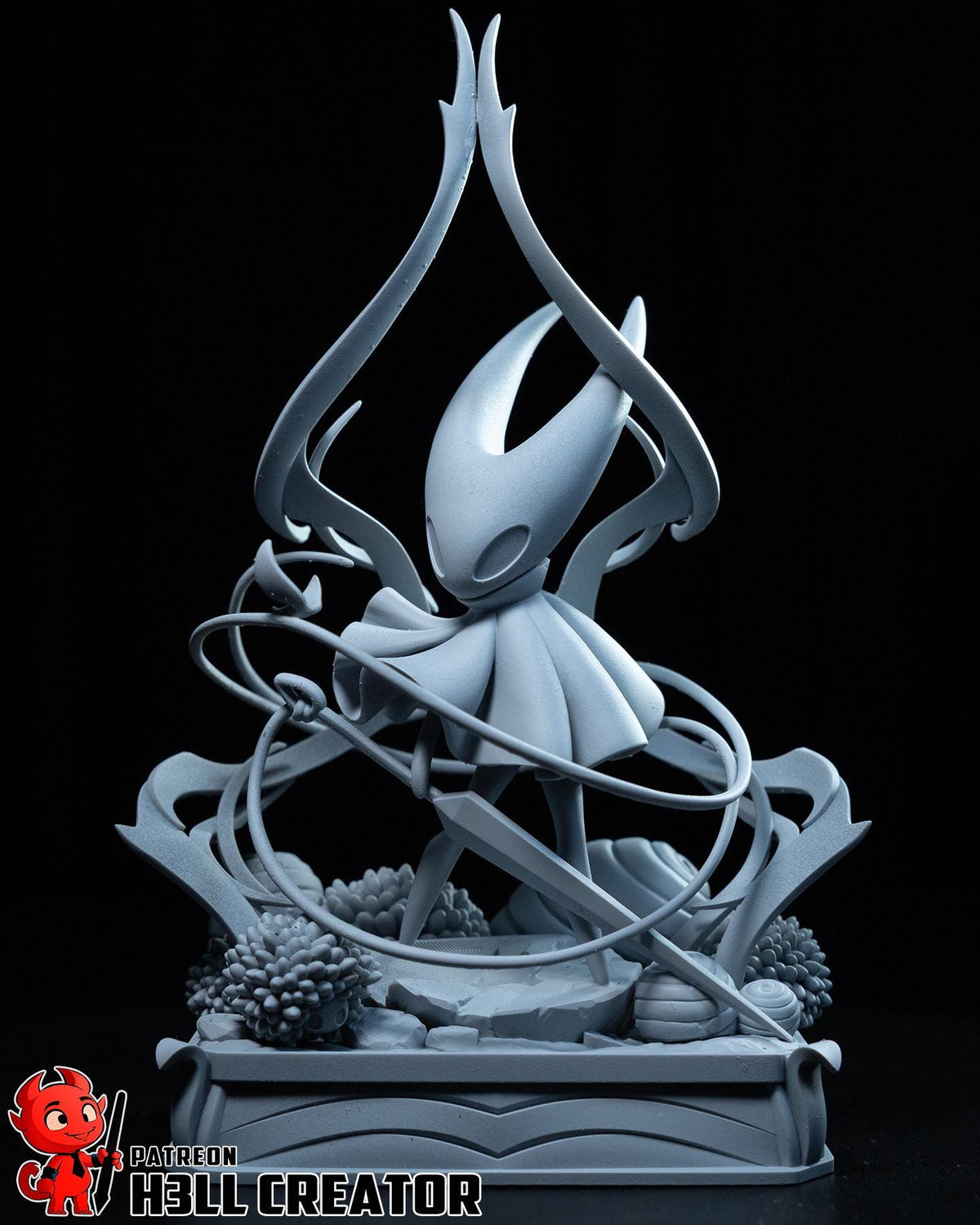 Hornet Hollow Knight Silksong Figure - paintable tabletop miniature product view