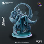 Shinano Figure - Azur Lane - resin tabletop miniature front view