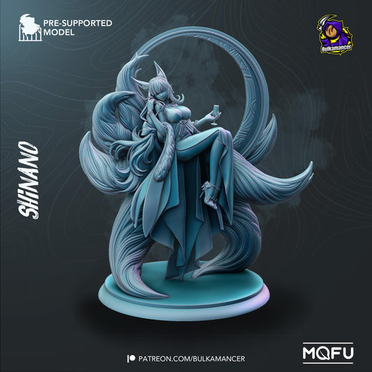 Shinano Figure - Azur Lane - resin tabletop miniature front view