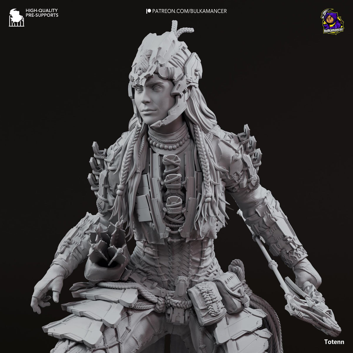 Aloy Horizon Forbidden West Figure - resin miniature view 6