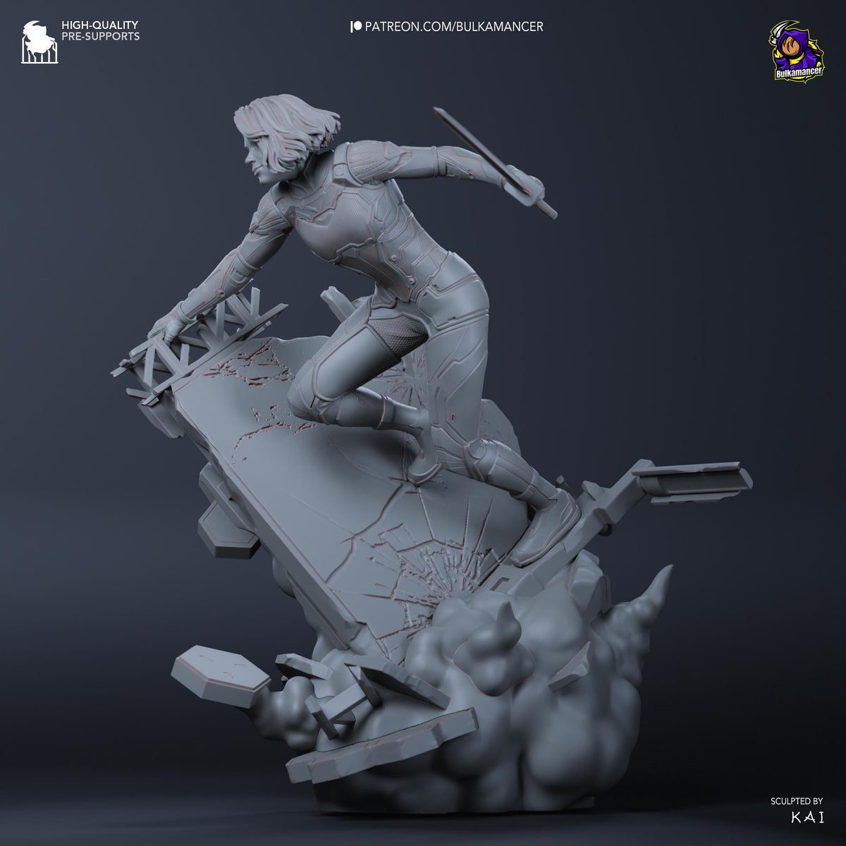 Mio Split Fiction Figure - resin miniature view 5