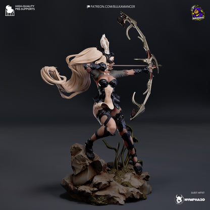 Fran Figure - Final Fantasy XII - resin tabletop miniature alternate angle