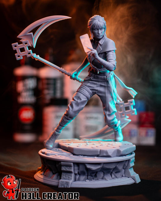 Sciel Figure - Clair Obscur: Expedition 33 - resin tabletop miniature front view