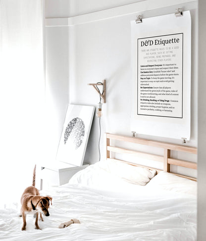 Basic Rules Wall Art - digital product alternate preview