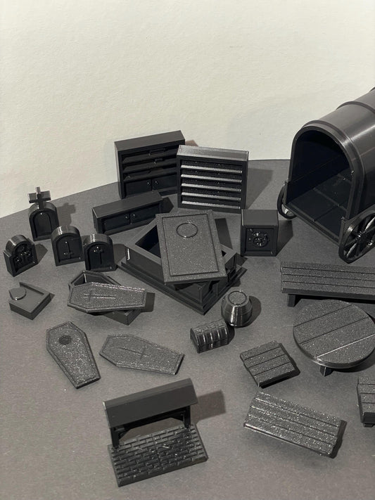 Scatter Terrain - resin tabletop miniature alternate angle