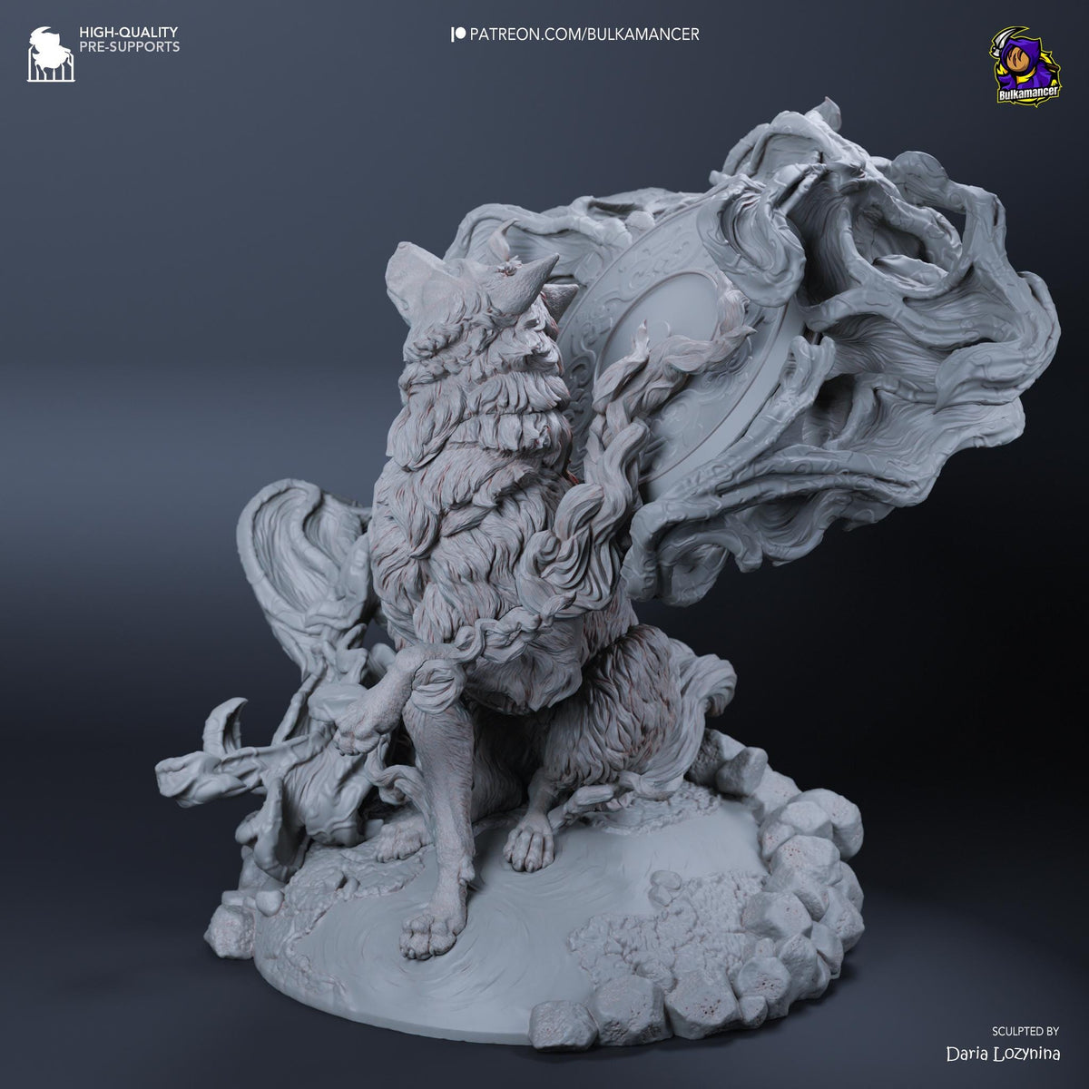 Amaterasu Okami Figure - resin miniature view 6