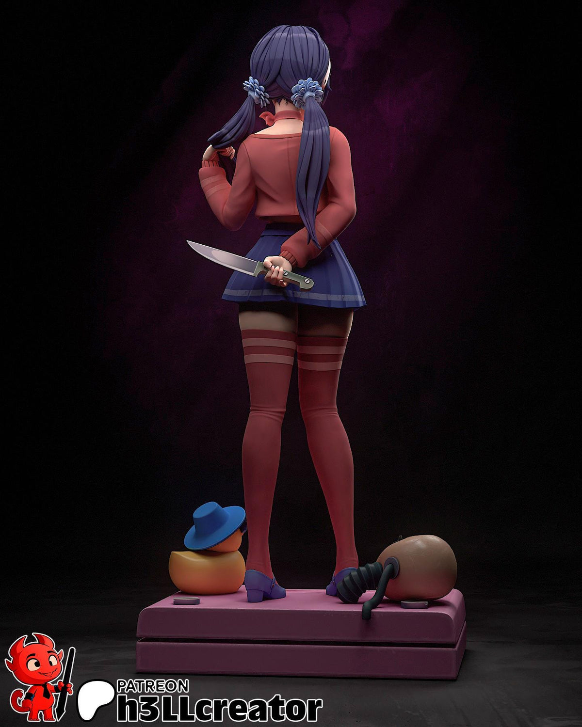 Mita Figure - MiSide - paintable tabletop miniature product view