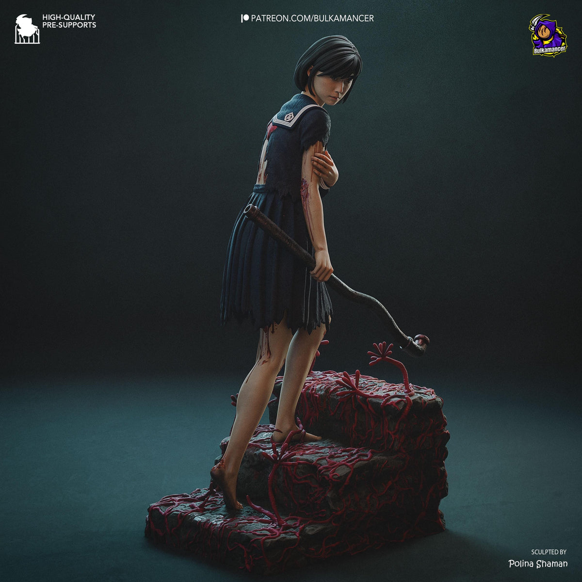 Hinako SIlent Hill f Figure - resin miniature view 9