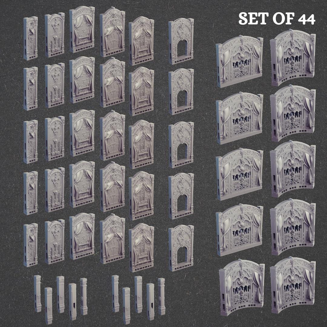 Terrain - paintable tabletop miniature product view