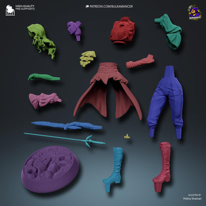 Maelle Figure - Clair Obscur: Expedition 33 - resin miniature view 8