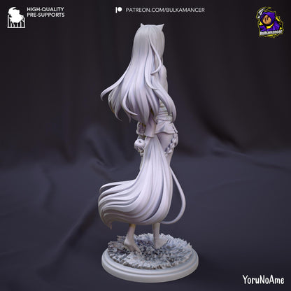 Holo Spice and Wolf Figure - resin miniature view 6