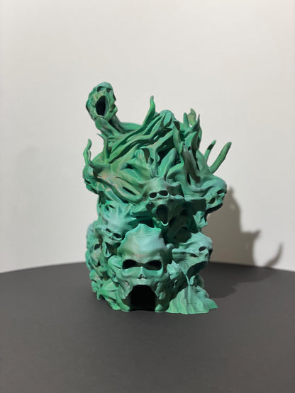 Damned Souls Dice Tower - paintable tabletop miniature product view