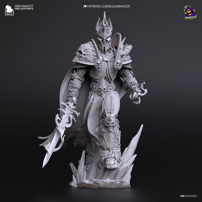 Arthas Wrath of the Lich King Figure - World of Warcraft - resin miniature view 5