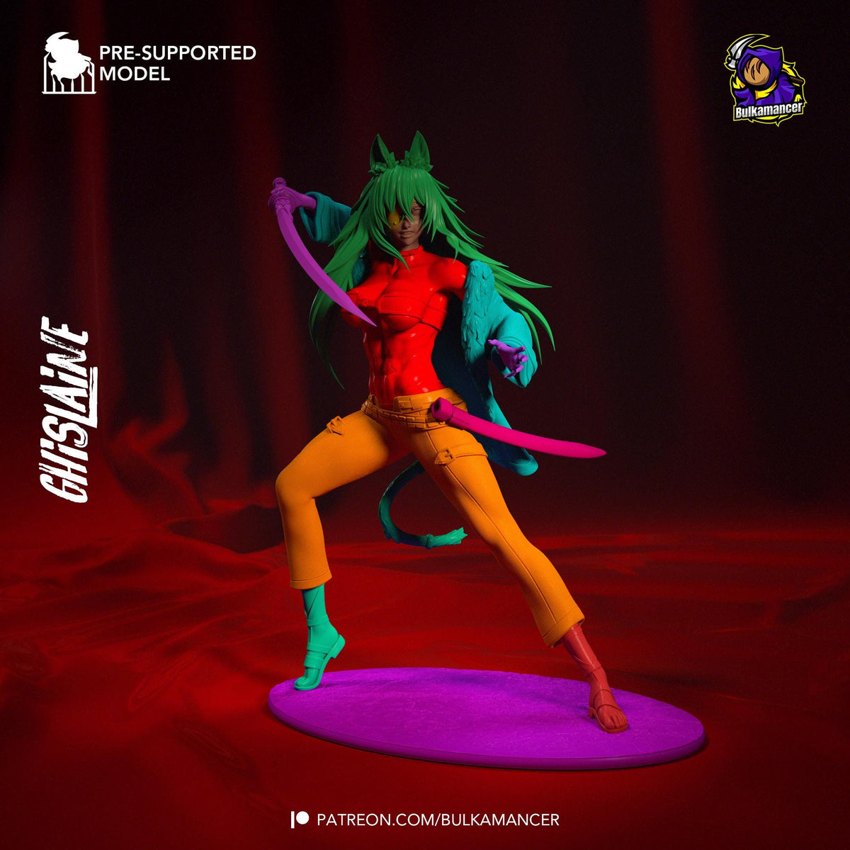 Ghislaine Dedoldia Figure - Mushoku Tensei - resin miniature view 6