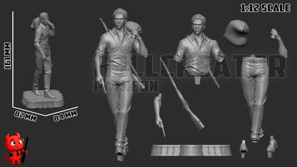 Enzo Favara Mafia The Old Country Figure - resin miniature view 8