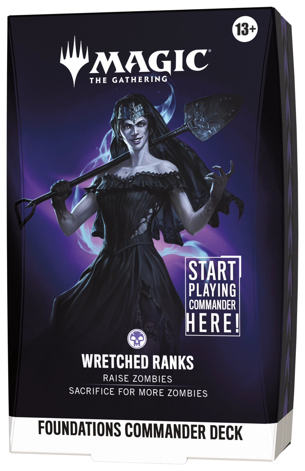 Magic: The Gathering Foundations Commander Deck - Wretched Ranks - official product image