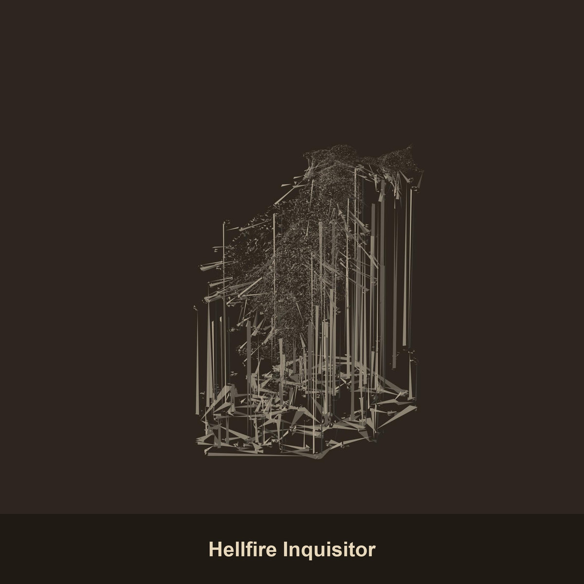 Hellfire Inquisitor Fantasy Miniatures - resin tabletop miniature front view