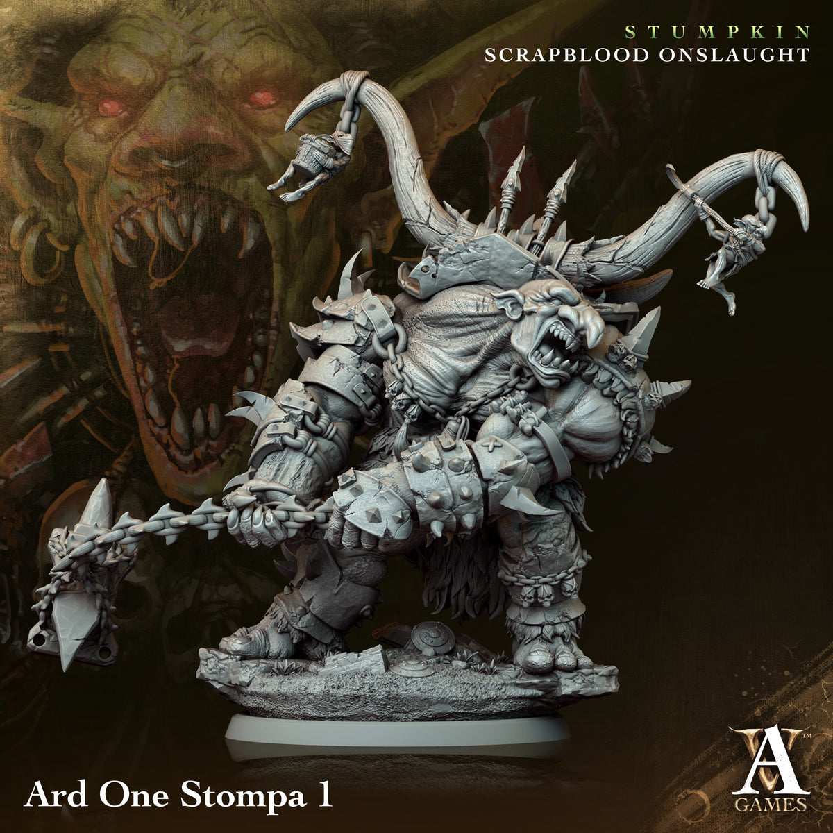 Official Archvillain Games sculpt reference