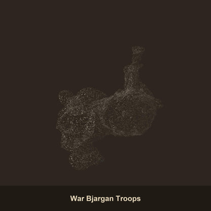 War Bjargan Troops Dwarf Miniatures - resin tabletop miniature alternate angle