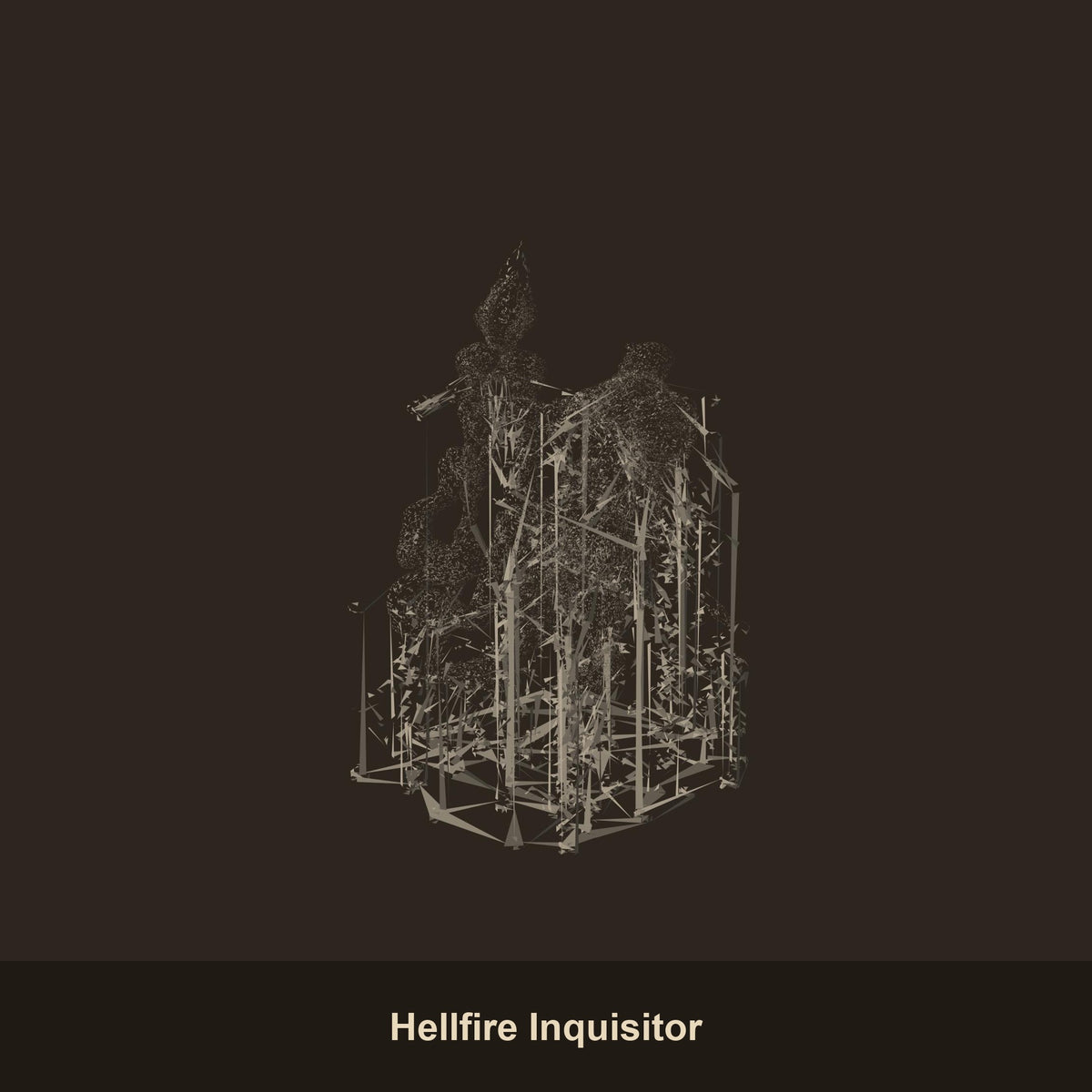 Hellfire Inquisitor Fantasy Miniatures - resin tabletop miniature alternate angle