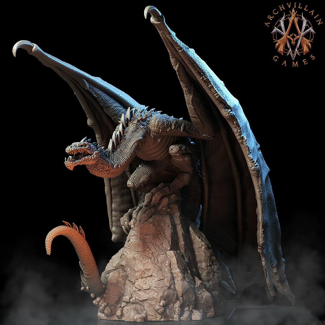 Captain's Steed Fantasy Miniatures - resin tabletop miniature alternate angle