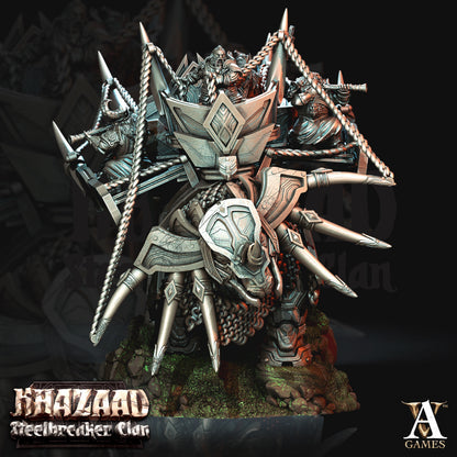 War Bjargan Dwarf Miniatures - resin tabletop miniature alternate angle