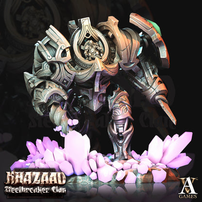 Monometronaut Dwarf Miniatures - resin tabletop miniature alternate angle