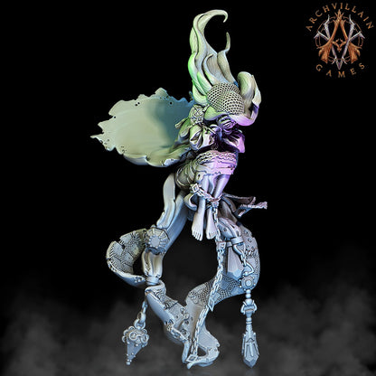 Baron's Mistresses Fantasy Miniatures - resin tabletop miniature alternate angle
