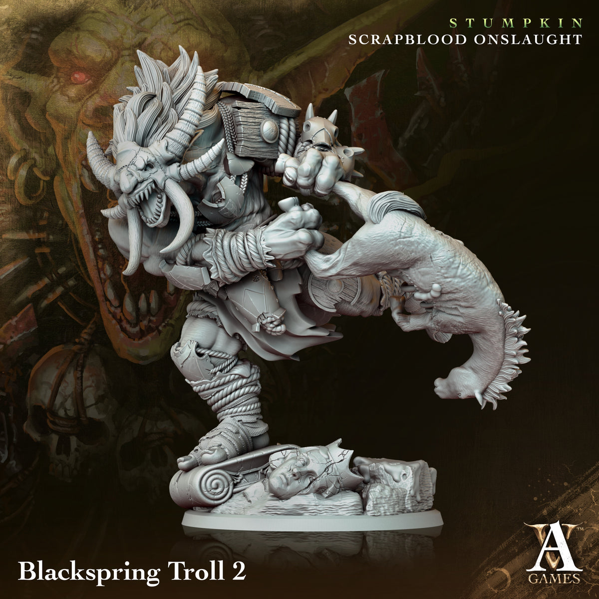 Official Archvillain Games sculpt reference