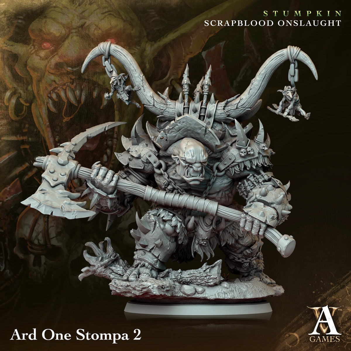 Official Archvillain Games sculpt reference