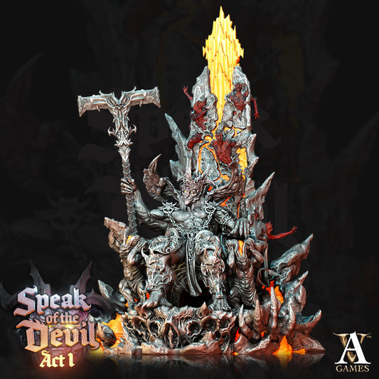 Asmodeus Fantasy Miniatures - resin tabletop miniature alternate angle