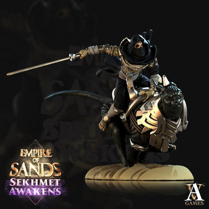 Salahari Riders Egyptian Fantasy Miniatures - resin tabletop miniature alternate angle