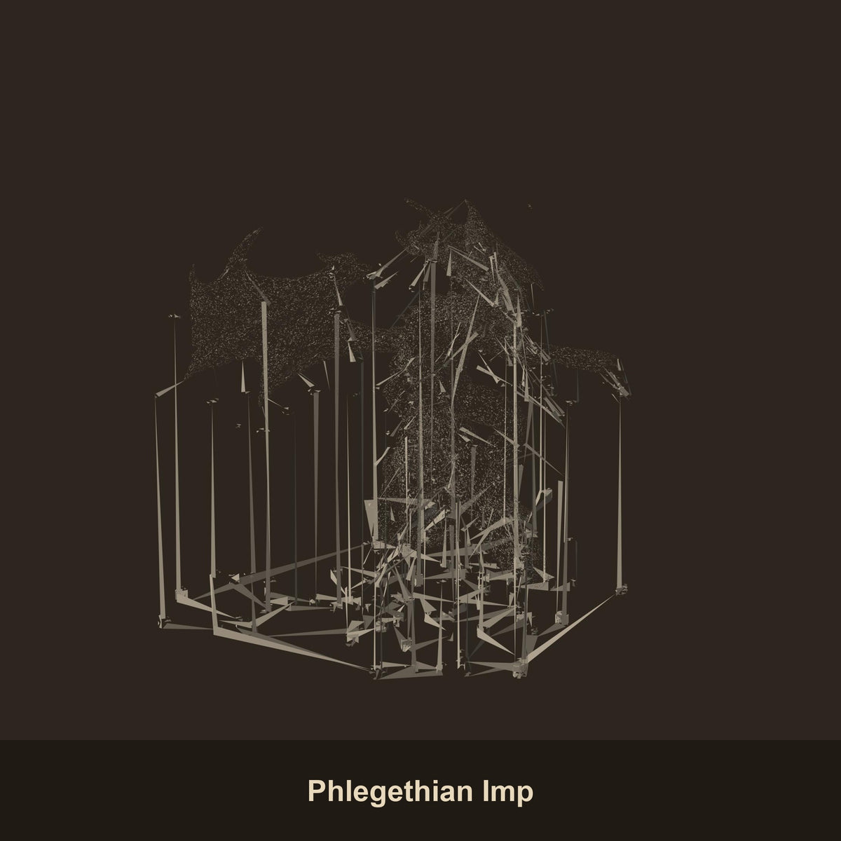 Phlegethian Imp Fantasy Miniatures - 3D printed miniature detail view
