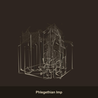 Phlegethian Imp Fantasy Miniatures - 3D printed miniature detail view